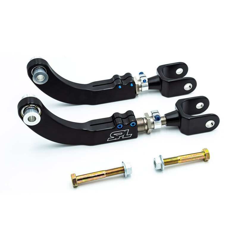 Toyota GR Corolla Camber & Castor Arms - Rear - SPL Parts - Adjustable - Black - `23-`27
